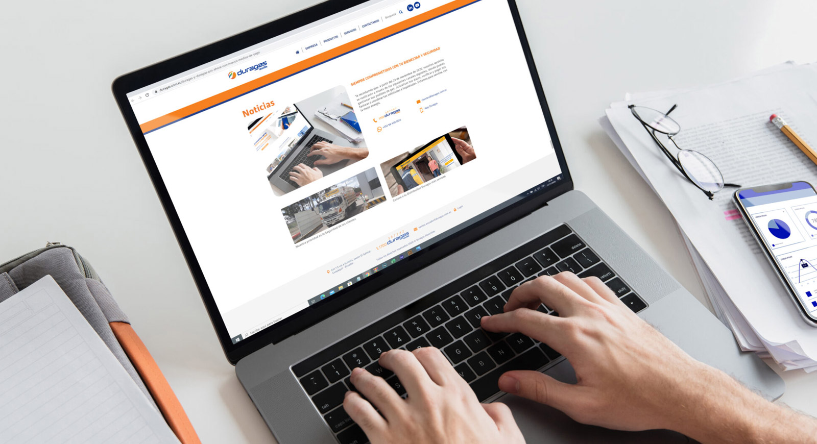 Canales digitales Duragas