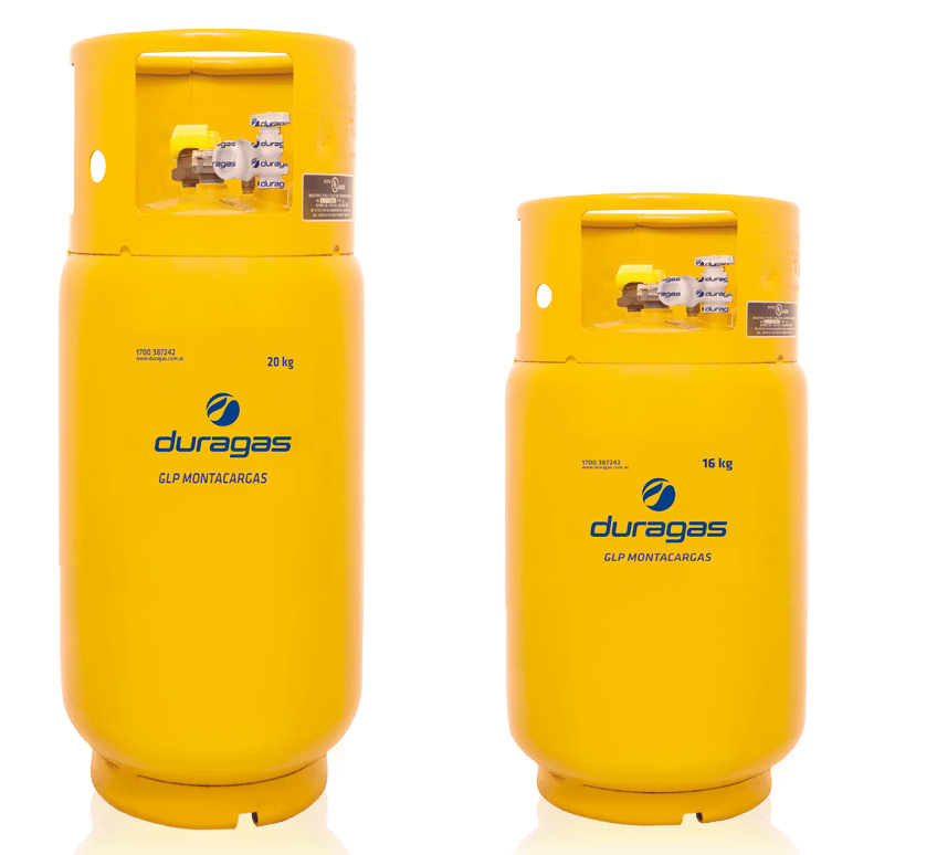 glp montacargas 20 y 16 kg