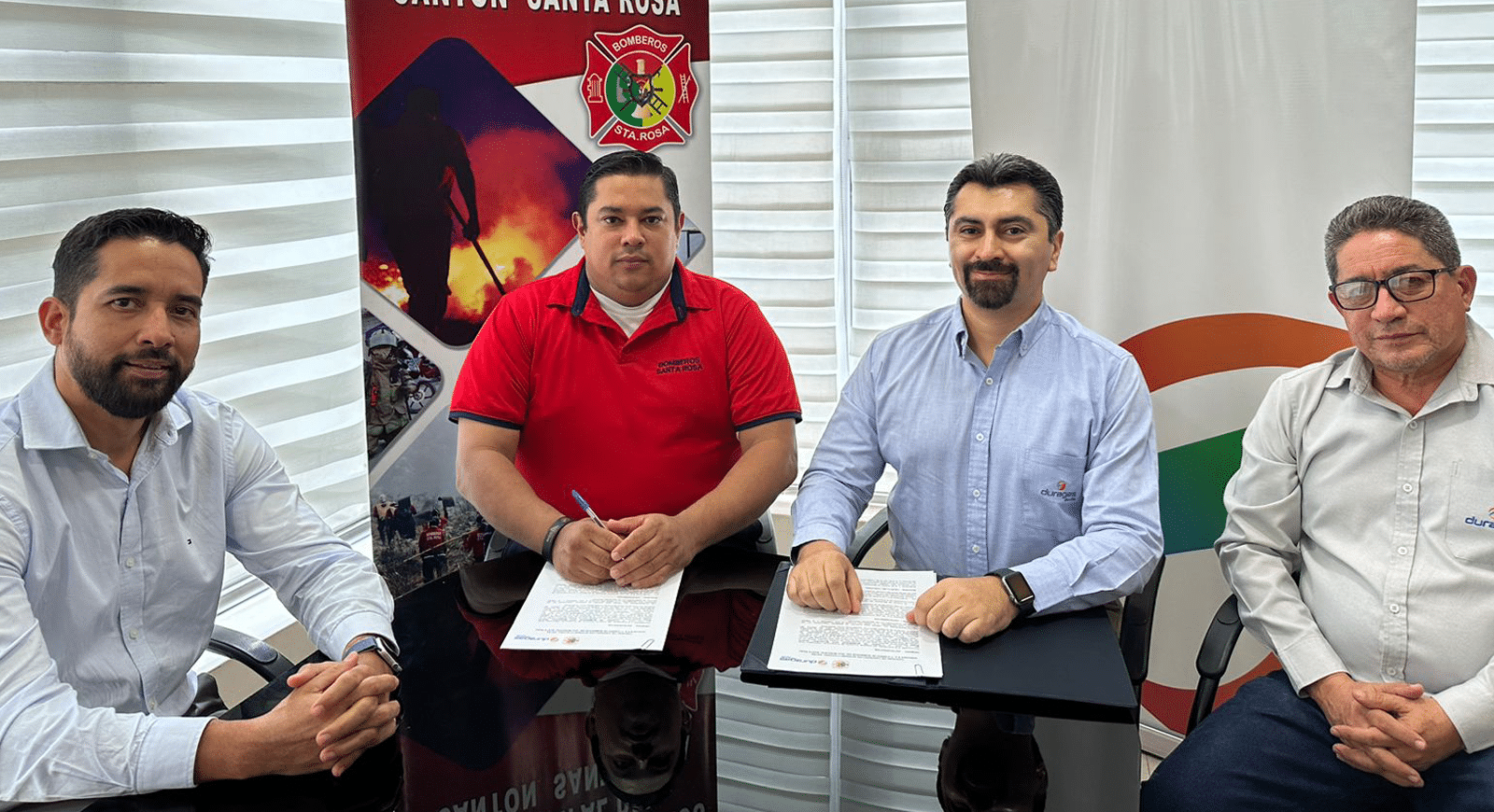 Duragas - Convenio con el cuerpo de Bomberos
