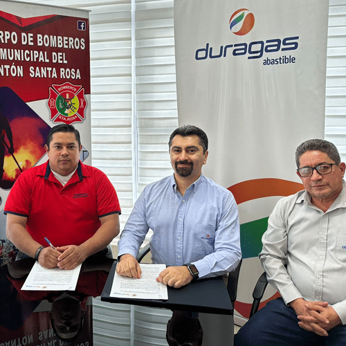 Duragas - Convenio con el cuerpo de Bomberos